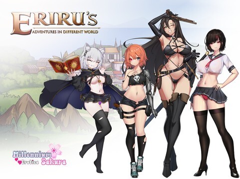 新作[冒险RPG/异世界] 艾莉露在异世界的冒险之不死之冠 エリルの異世界冒険 ～不死の王冠～ 第2版 官中步兵版 [1.60G]